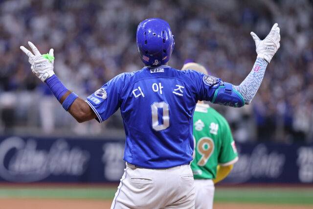 삼성 라이온즈 르윈 디아즈./삼성 라이온즈