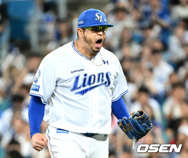 삼성 아리엘 후라도./OSEN DB