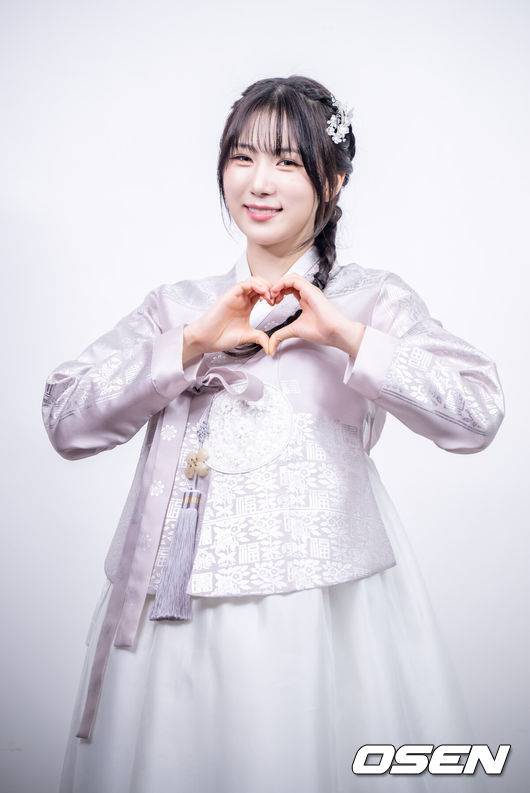 [OSEN=최규한 기자] 그룹 이프아이 태린 한복 인터뷰. 2025.10.04 / dreamer@osen.co.kr