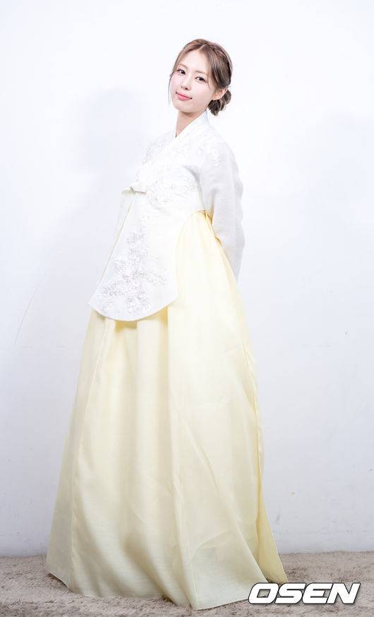 [OSEN=최규한 기자] 그룹 이프아이 원화연 한복 인터뷰. 2025.10.04 / dreamer@osen.co.kr