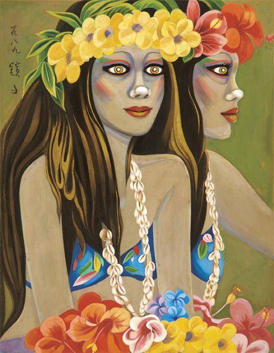 천경자, 막은 내리고(1989) /제공=서울미술관