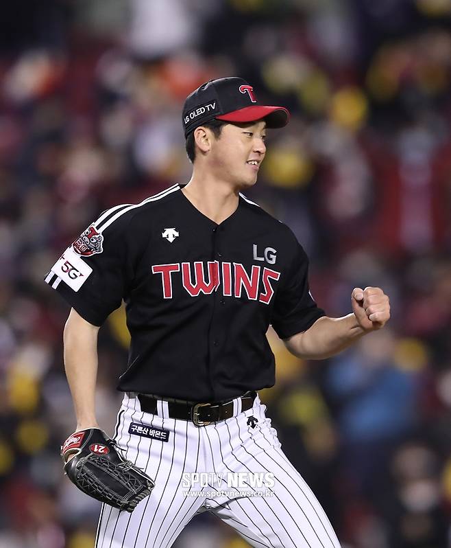 ▲ LG 진해수. ⓒ 스포티비뉴스 DB