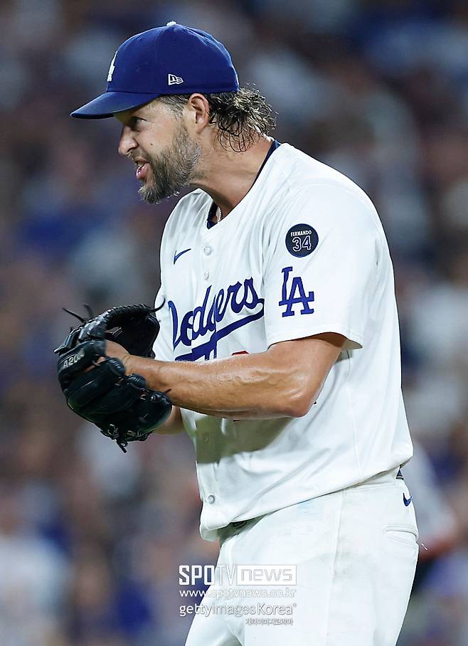 ▲ LA다저스 클레이튼 커쇼. 내셔널리그 디비전시리즈 로스터에 합류했다.