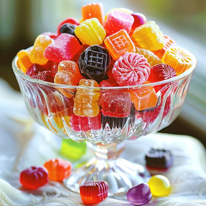 사탕 1kg당 평균 577.4mg의 카페인을 포함하고 있다. 사진=클립아트코리아