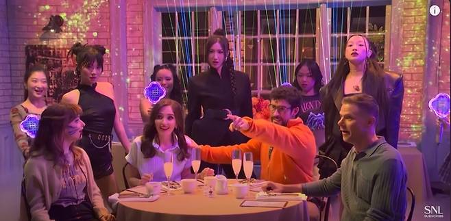 ‘새터데이 나이트 라이브’(SNL)에 출연한 이재, 레이 아미, 오드리 누나. 사진 | NBC