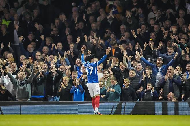 사진=포츠머스 SNS 캡처