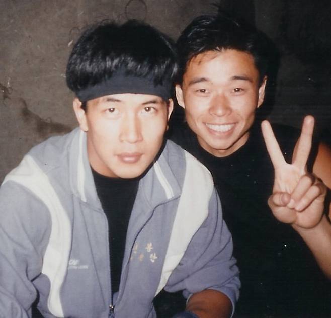 클론 구준엽(왼쪽)과 강원래 21살 때. /강원래 인스타그램