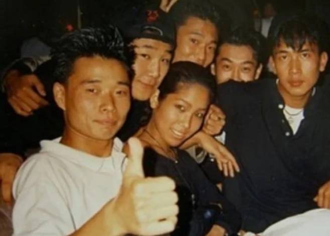 앞줄 왼쪽부터 강원래, 김송, 구준엽. /강원래 인스타그램