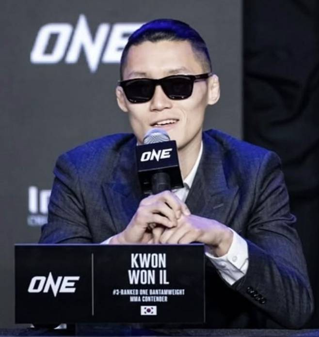 데이나 화이트 컨텐더 시리즈(DWCS)에 나서는 권원일. 사진=권원일 SNS