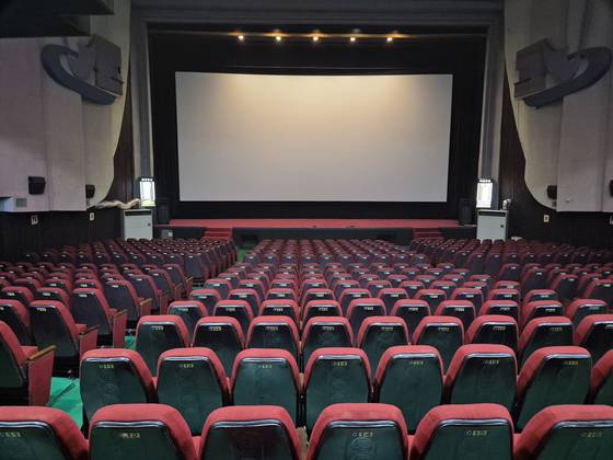 광주광역시 동구 충장로에 있는 광주극장의 모습. 국내 유일 단관극장인 광주극장은 국가유산 등록까지 마지막 관문만 남겨두고 있다. 황희규 기자