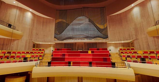 부천아트센터의 파이프 오르간. / 사진출처. 부천아트센터.