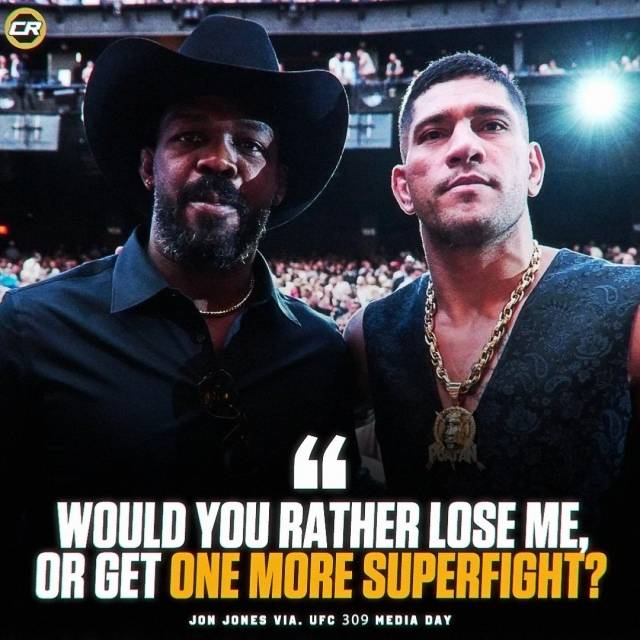 페레이라는 “내가 진짜 원하는 건 슈퍼파이트다. 헤비급에서 싸우고 싶다. 모든 상황과 존중을 고려할 때, 원래는 백악관 대회에서 존스와의 맞대결을 요청하려고 했다. 하나, 최근 일어난 일을 생각하면 지금은 때가 아닌 것 같다”며 “그래도 내가 원하는 건 슈퍼파이트다. 백악관에서 존스와 싸우는 것, 그게 바로 슈퍼파이트다”라고 강조했다. 사진=챔피언십 라운드 SNS