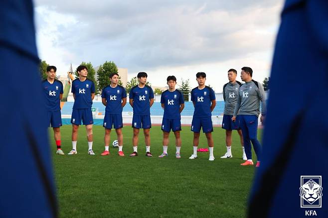 U-22 대표팀. 대한축구협회 제공