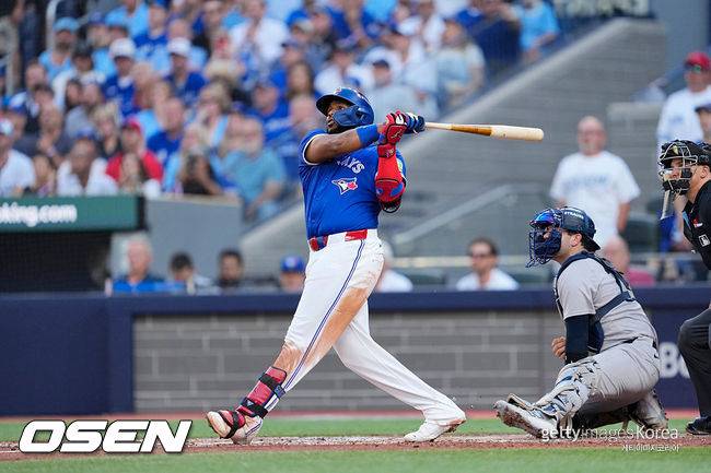 [사진] 토론토 블라디미르 게레로 주니어. ⓒGettyimages(무단전재 및 재배포 금지)