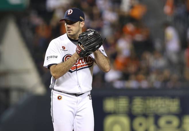 ▲ 잭 로그 ⓒ두산 베어스