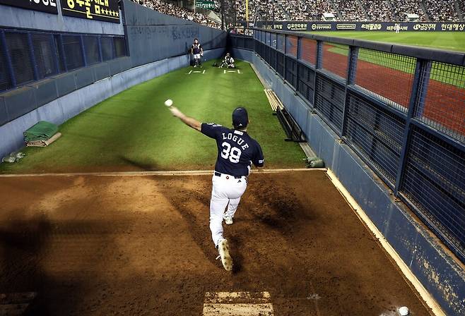 ▲ 잭 로그 ⓒ두산 베어스