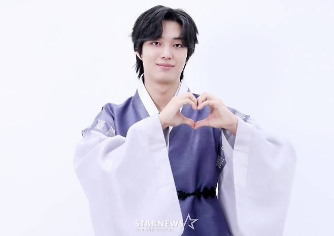 배우 전진서 한복 인터뷰 /사진=김휘선 기자 hwijpg@