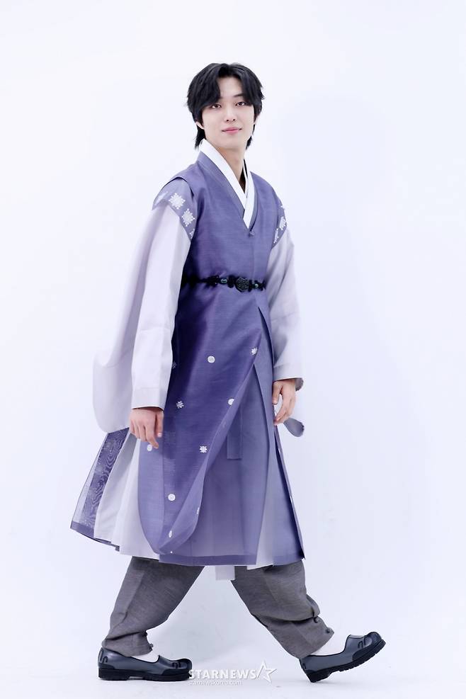 배우 전진서 한복 인터뷰 /사진=김휘선 기자 hwijpg@