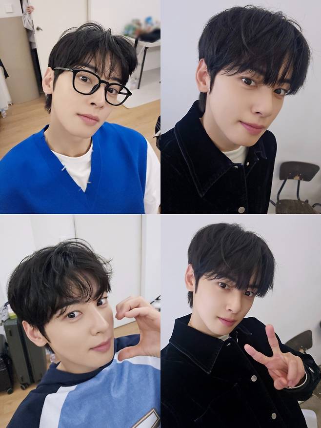 /사진=차은우 공식 SNS