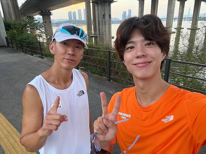 션, 박보검. 사진|션 SNS