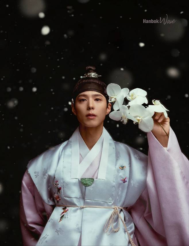 ‘2025 한복웨이브’ 박보검 한복 화보 이미지(사진=문체부 제공).