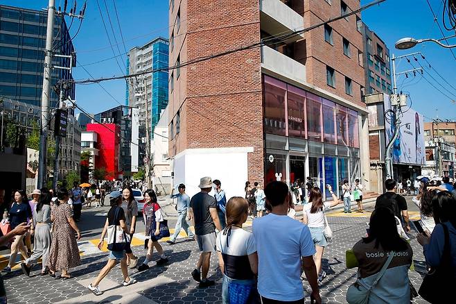 서울 성동구 성수동 거리 모습. /성동구 제공