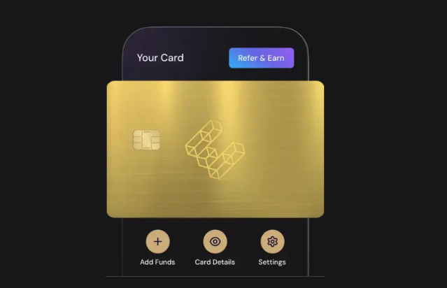 이더파이 카드. 이더파이 홈페이지 캡처.