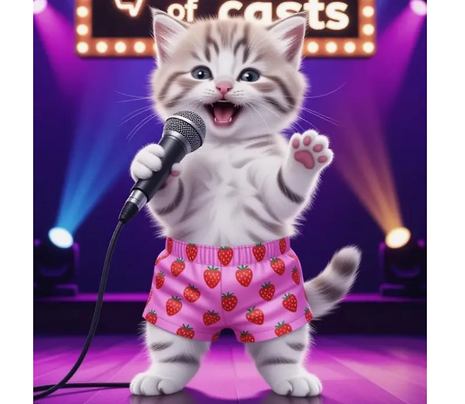 인간화한 고양이를 주인공으로 내세운 AI 영상 채널 ‘슈퍼 캣 리그’는 7월 한 달 동안 가장 빠르게 구독자 수가 늘어난 전 세계 유튜브 채널 100위 안에 들었다. 막장 숏드라마 형식의 개연성 없는 내용이지만, 구독자 수가 400만명을 넘어섰다. 유튜브 화면 캡처