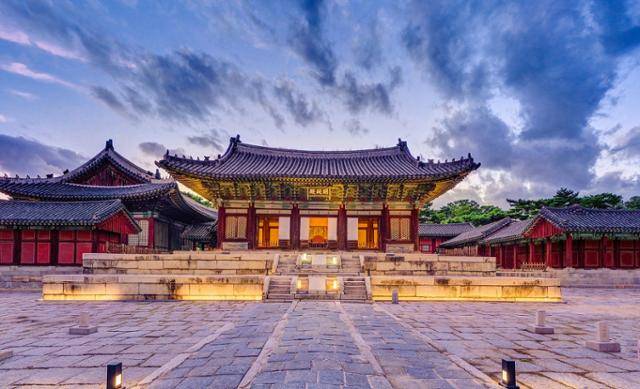 창경궁 명정전 야경. 국가유산청 제공