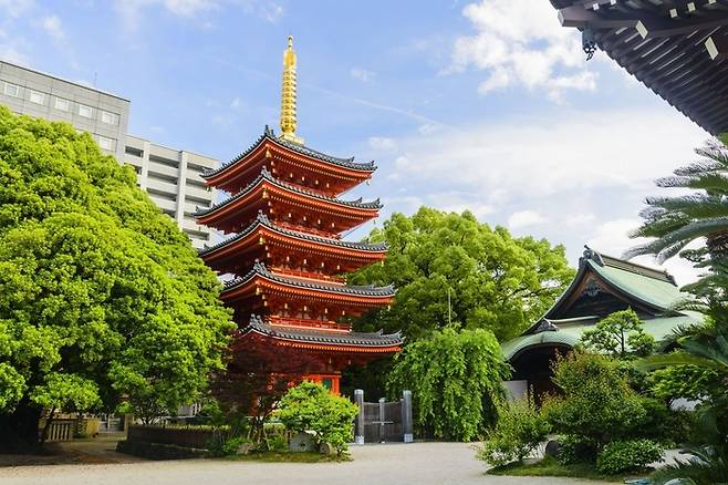 쇼핑몰과 자연형 휴식처를 함께 즐길 수 있는 일본 후쿠오카 / 사진=호텔스컴바인