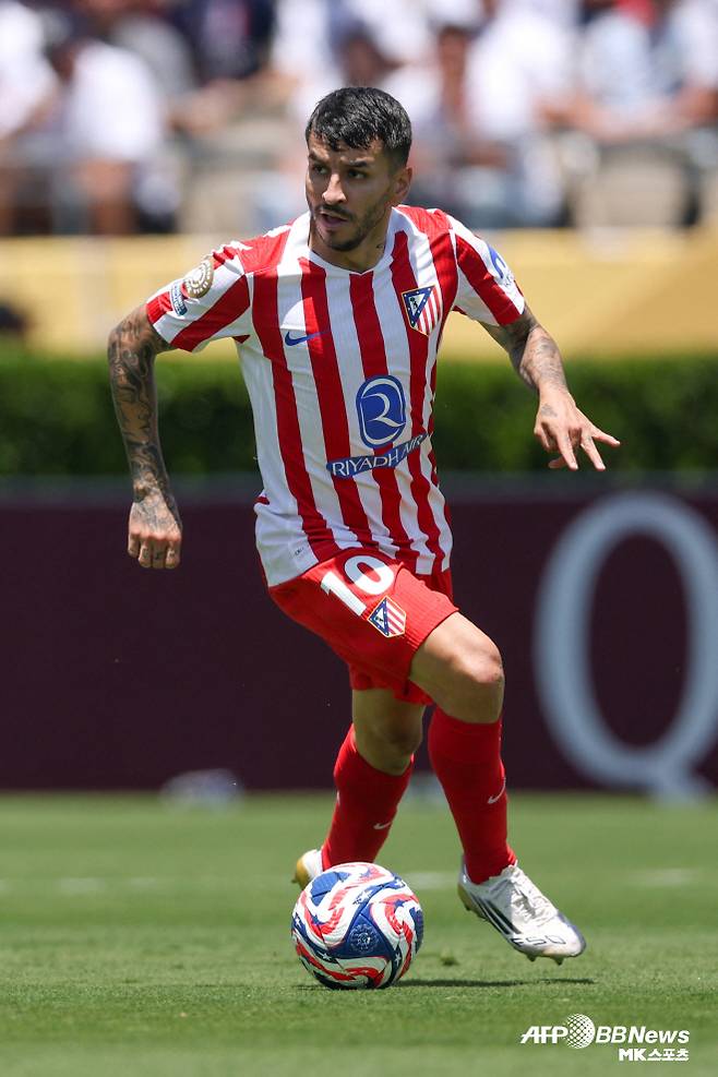 앙헬 코레아는 2015년부터 10년 동안 아틀레티코 마드리드에서 활약했다. 사진=AFPBBNews=News1