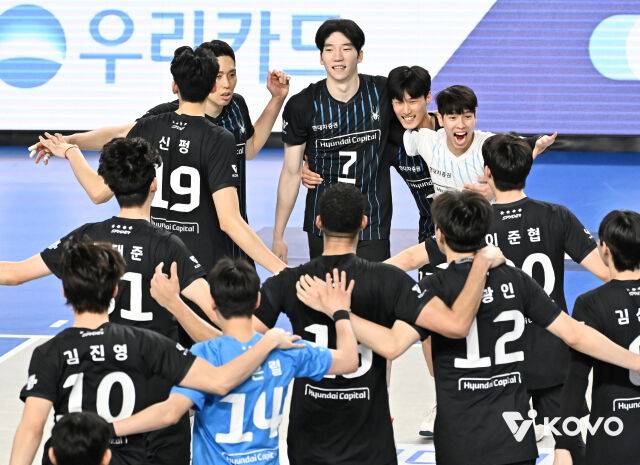 현대캐피탈 배구단./KOVO