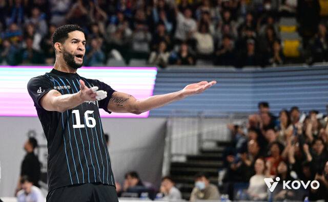 V-리그 최장수 외국인 선수 레오./KOVO