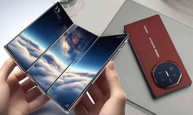 화웨이의 ‘메이트 XT’. 화웨이 제공