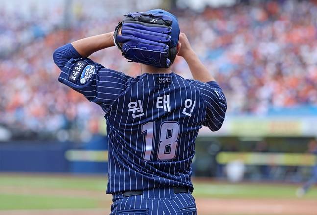 삼성 원태인. /사진=삼성 라이온즈 제공