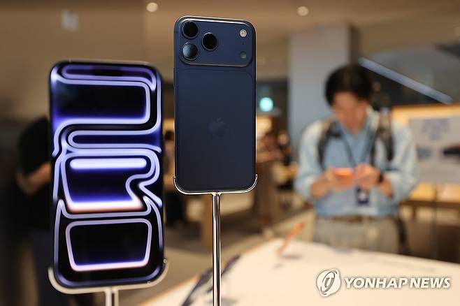 아이폰17 시리즈 [연합뉴스 자료사진]
