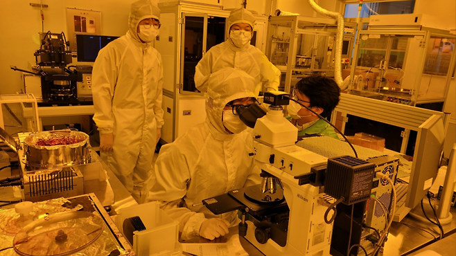 성남교육지원청에서 운영하는 학점인정형 프로그램 중 하나인 반도체 제조 프로그램. 사진=경기도교육청