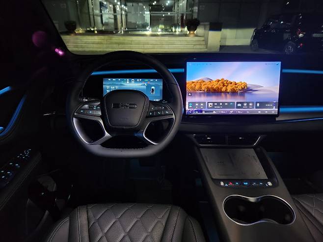 BYD 중형 전기 SUV 씨라이언7 (사진=이데일리 이배운 기자)