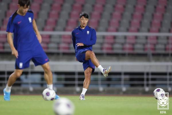 황희찬(남자 축구대표팀). 대한축구협회 제공