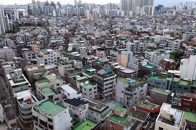 서울의 한 빌라 밀집 지역. 기사 내용과 관련 없음. 뉴스1