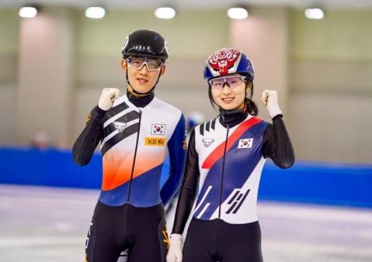 쇼트트랙 국가대표 임종언(왼쪽)과 최민정 / 사진=연합뉴스