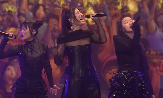 ‘더 투나잇 쇼 스타링 지미 팰런’ 헌트릭스. 사진|유튜브 영상 캡처