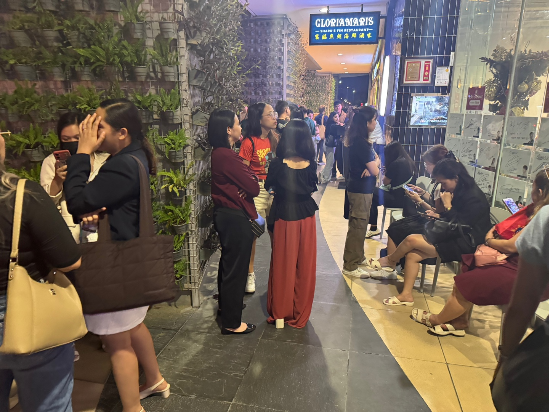 ‘오픈런’을 해야 할 정도로 장사진을 이루고 있는 월화갈비 필리핀 지점(월화갈비 제공)