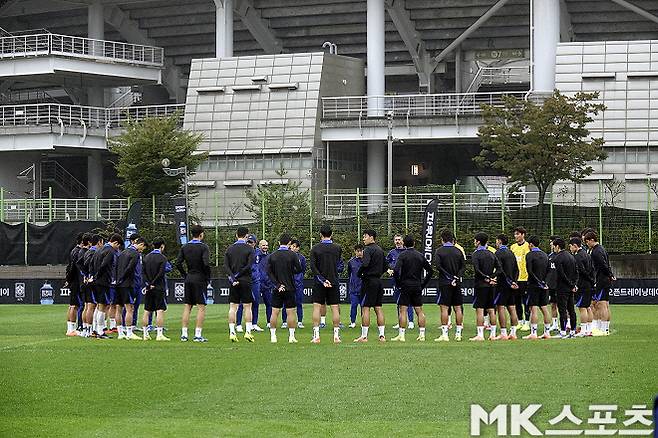 한국 축구 대표팀. 사진=이근승 기자