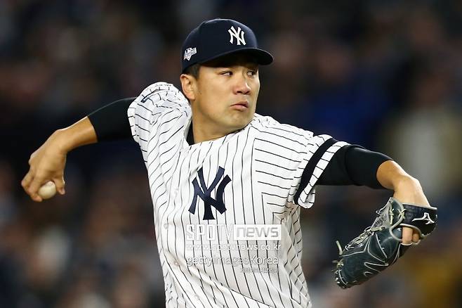 ▲ 뉴욕 양키스 시절의 다나카 마사히로