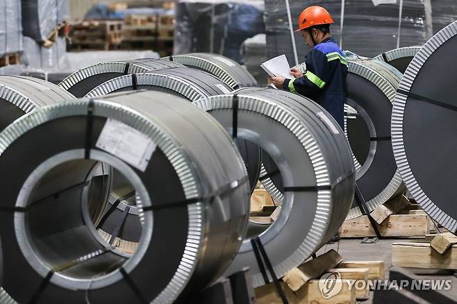 철강 제품 [타스 연합뉴스 자료사진. 재판매 및 DB 금지]