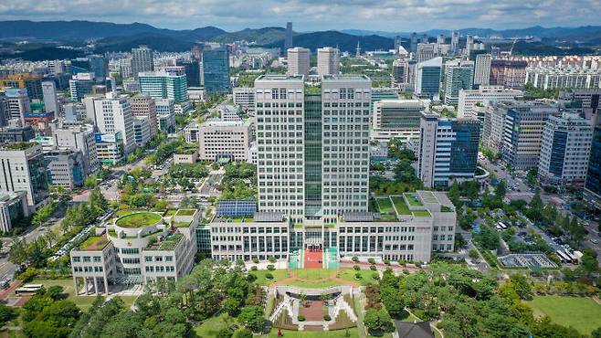 대전시청사. 사진제공은 대전시