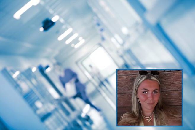 그리스 여행을 마친 한 24세 여성이 영국 귀국 후 몸에 이상 증상을 느껴 두 차례나 방문한 병원 응급실에서 "특별한 이상이 없다"며 귀가 조치된 후 며칠 만에 숨지는 사건이 발생했다. 배경 사진=게티이미지뱅크 / 우측 하단은 조지아 테일러의 모습 = 자선단체 2Wish