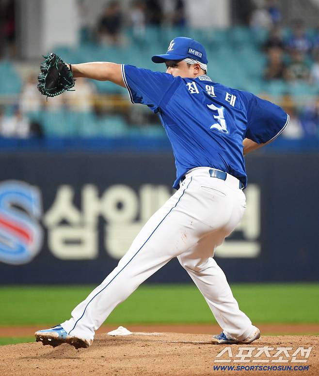 25일 대구 라이온즈파크에서 열린 삼성 라이온즈와 키움 히어로즈 경기. 삼성 최원태가 역투하고 있다. 대구=박재만 기자 pjm@sportschosun.com/2025.09.25/