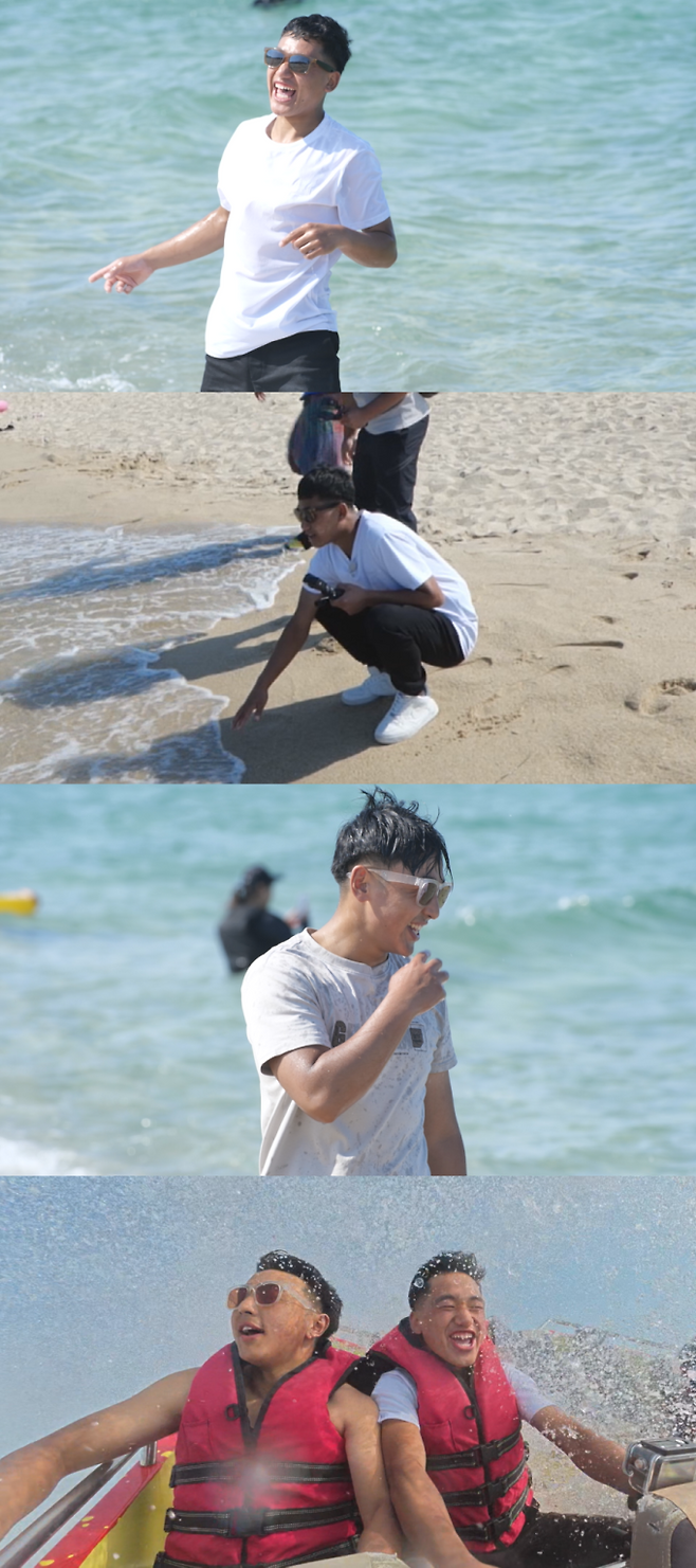 ‘어서와 한국은 처음이지?’ 라이X타망, 첫 바다 (제공: MBC에브리원)